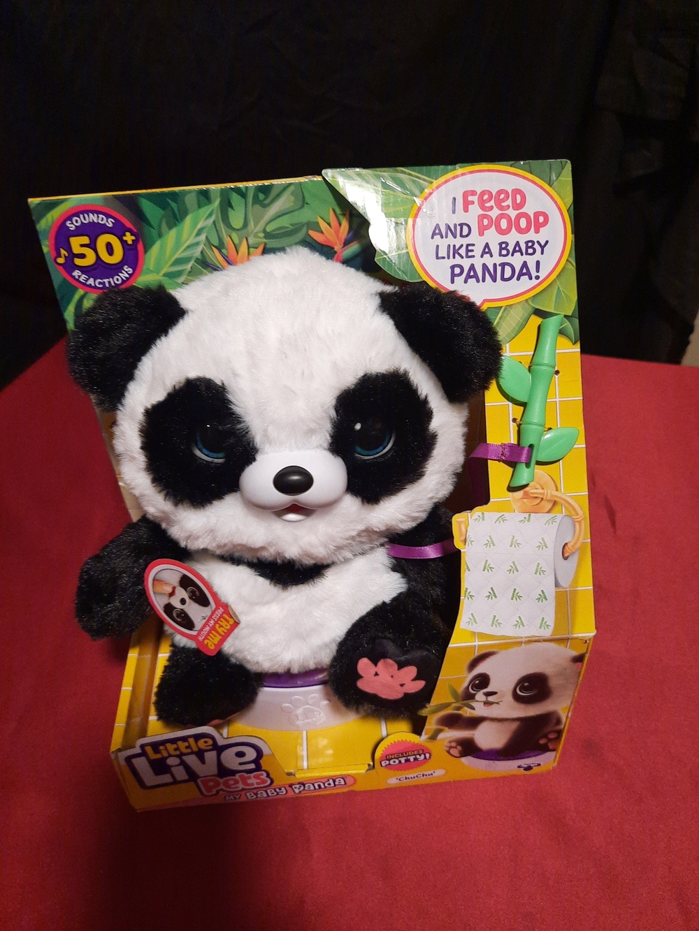 Little Live Pets MY Baby Panda 'ChuChu'  Plush Toy  Interactive Panda